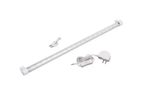 Westek LSL20HBCC Rotatable LED Under-Cabinet Strip Light, White, 20"