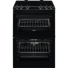 Zanussi ZCI66080BA Induction Electric Cooker with Double Oven