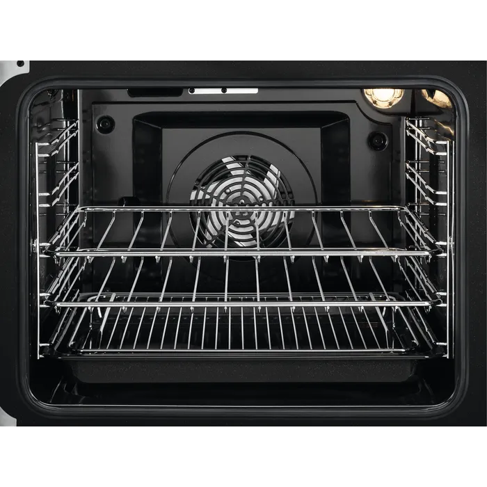 Zanussi ZCI66080BA Induction Electric Cooker with Double Oven