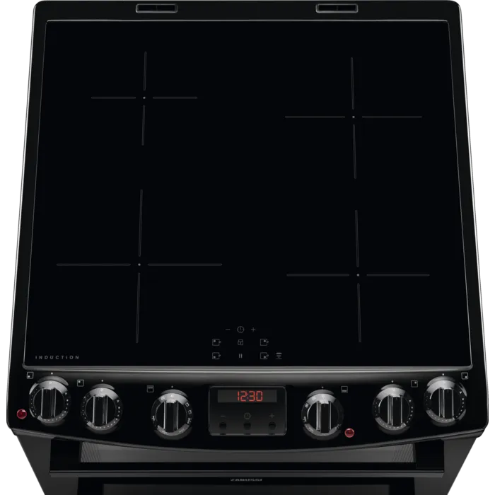 Zanussi ZCI66280BA Electric Cooker with Induction Hob Black